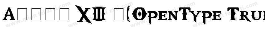 A思源黑体 03 中(OpenType TrueType)(Versi字体转换